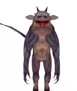 3D imp Low-poly  3D model