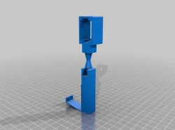 A simple clamp to mount a Genius WideCam 1050 onto my Ultimaker 2.