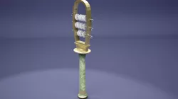 Ancient Egyptian sistrum  3D model