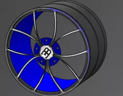 another Bugatti rim