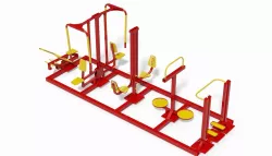 anti-vandal GYM 3D model