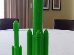 Ariane Flying Model Rocket
