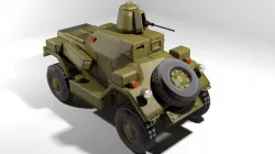 Armoured Car - Daimler Dingo 3D model