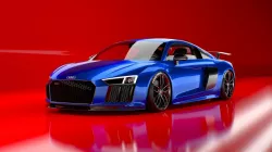Audi R8 V10 plus vorsteiner 3D model