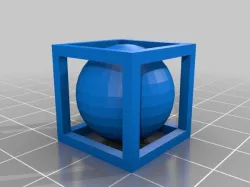 Ball in cage, my first CAD attempt