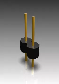 Barra de pinos dupla - double pin bar