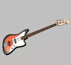 Bass Guitar 3D model