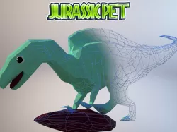 Becklespinax Low-poly  3D model