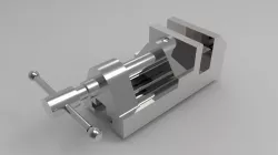 Bench vice assembly