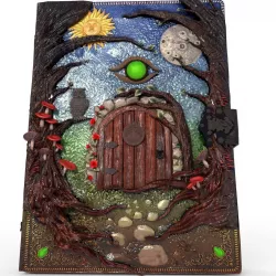 Book of Magic PBR Low Poly Low-poly  3D model