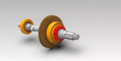 camshaft unit (with holding roller bearings)