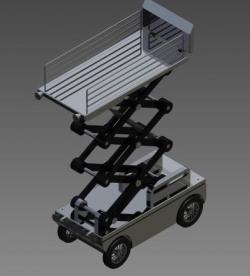 3D Printed functional car lifter - elevador coche rc - grua rc - rampa by  MundoRc94