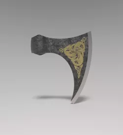 Celtic axe 3D model