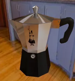 coffee maker Low-poly  3D model