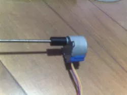Coupling Step Motor 28BYJ-48 to M4 threaded bar