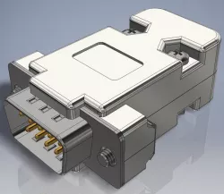 DB9 cable connector - male