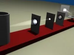 Decomposition of white light 3D model