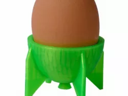 Egg Cup Rocket