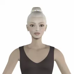 Eva ballet dancer Low-poly  3D model