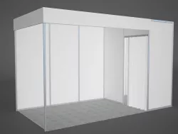 Exhibition stand octanorm  4x2 m 3D model