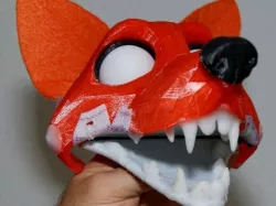 Fursuit or puppet head-base
