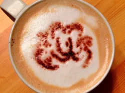 Garfield, Coffee Stencil