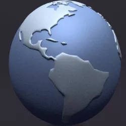 Globe Planet Earth  3D model