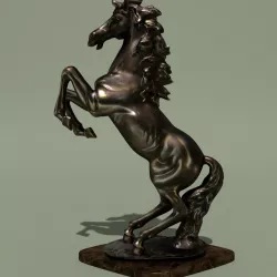Horse Statuette 2L 3D model