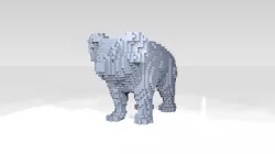 Koala Voxel 3D model