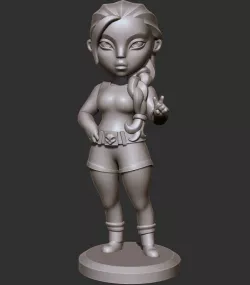 Lara Croft 3D model