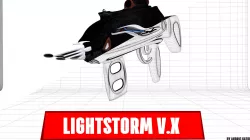 LIGHTING STORM VX SCI-FI RIFLE 3D model