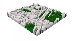 London city tile Level 2 block TQ3081 North East 3D model