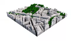 London city tile Level 2 block TQ3081 South East 3D model
