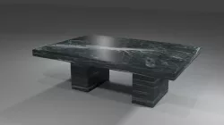Marble kitchen table 3D model  Low-poly  3D model