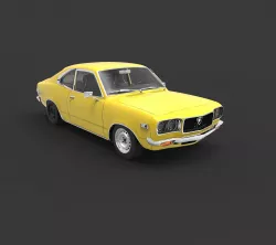 Mazda 808 Mazda 818 Mazda Mizer Mazda RX-3 Mazda Savanna Kia Bri 3D model