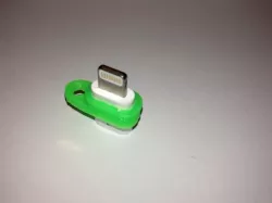 Micro USB to Lightning adapter pendant