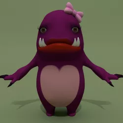 Monster Sweetie Amanda  3D model