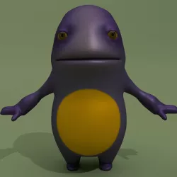 Monster Sweetie Robert 3D model