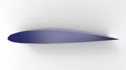 NACA 2412 aerofoil