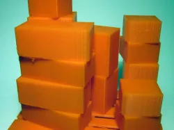 Pallet with boxes