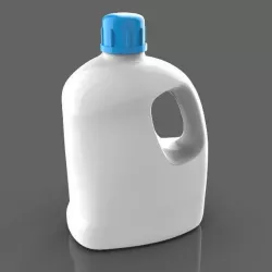 Plastic Blow Molded Container 3D model