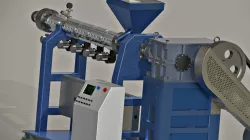 Plastic pipes extrusion machine