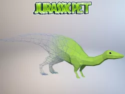 Plateosaurus Low-poly  3D model