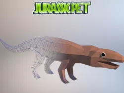Postosuchus Low-poly  3D model