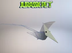 Pterodactylus Low-poly  3D model