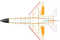 RC f-16  1/6 model