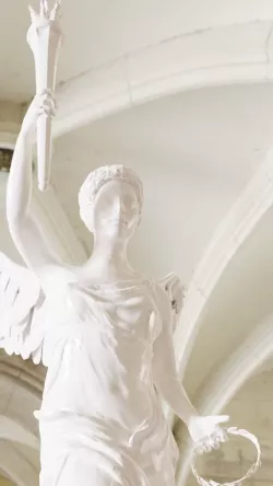 Rebuilt Samothrace victory 3D model