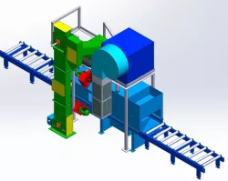 Rollar Type Shot Blasting Machine