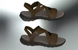Sandal Casual Realistic 3D model