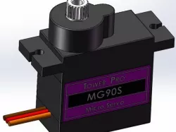 Servo model, MG90S, Tower Pro